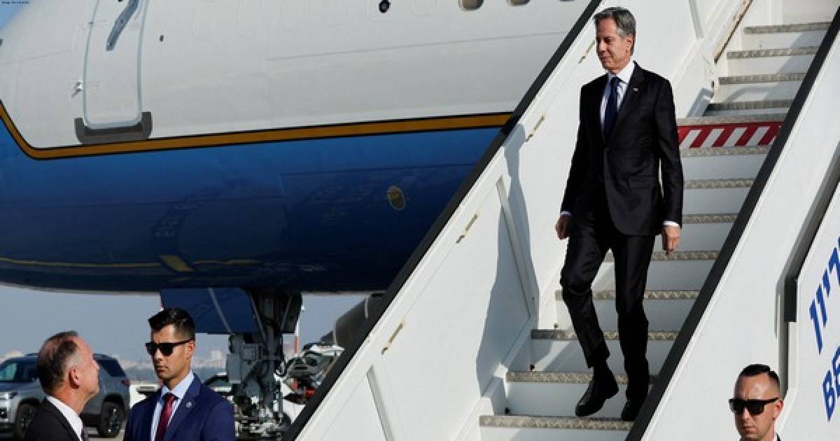 US State Secretary Antony Blinken lands in Tel Aviv amid Israel-Hamas conflict